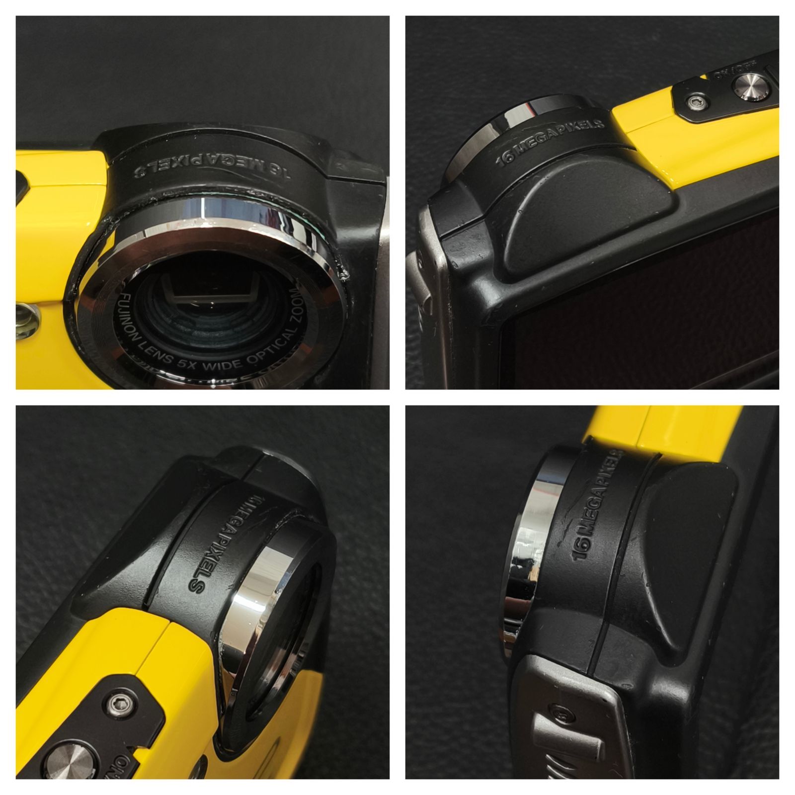 完動品】Fujifilm フジフイルム FinePix XP60 防水デジタルカメラ 充電