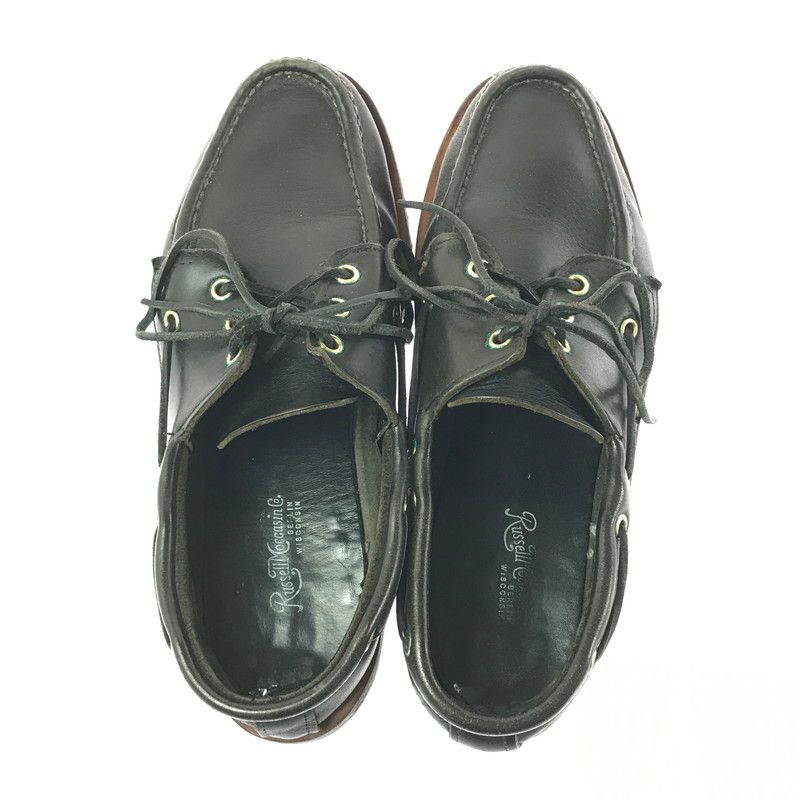 現状渡し品】 RUSSELL MOCCASIN ラッセル モカシン DECK SHOES デッキ