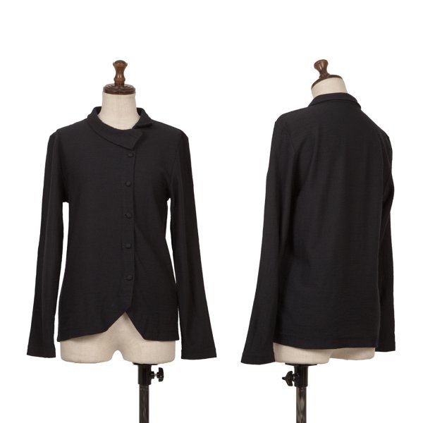 コムデギャルソンCOMME des GARCONS ウールアシンメトリーデザイン