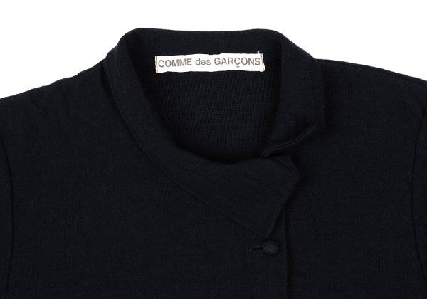 コムデギャルソンCOMME des GARCONS ウールアシンメトリーデザイン