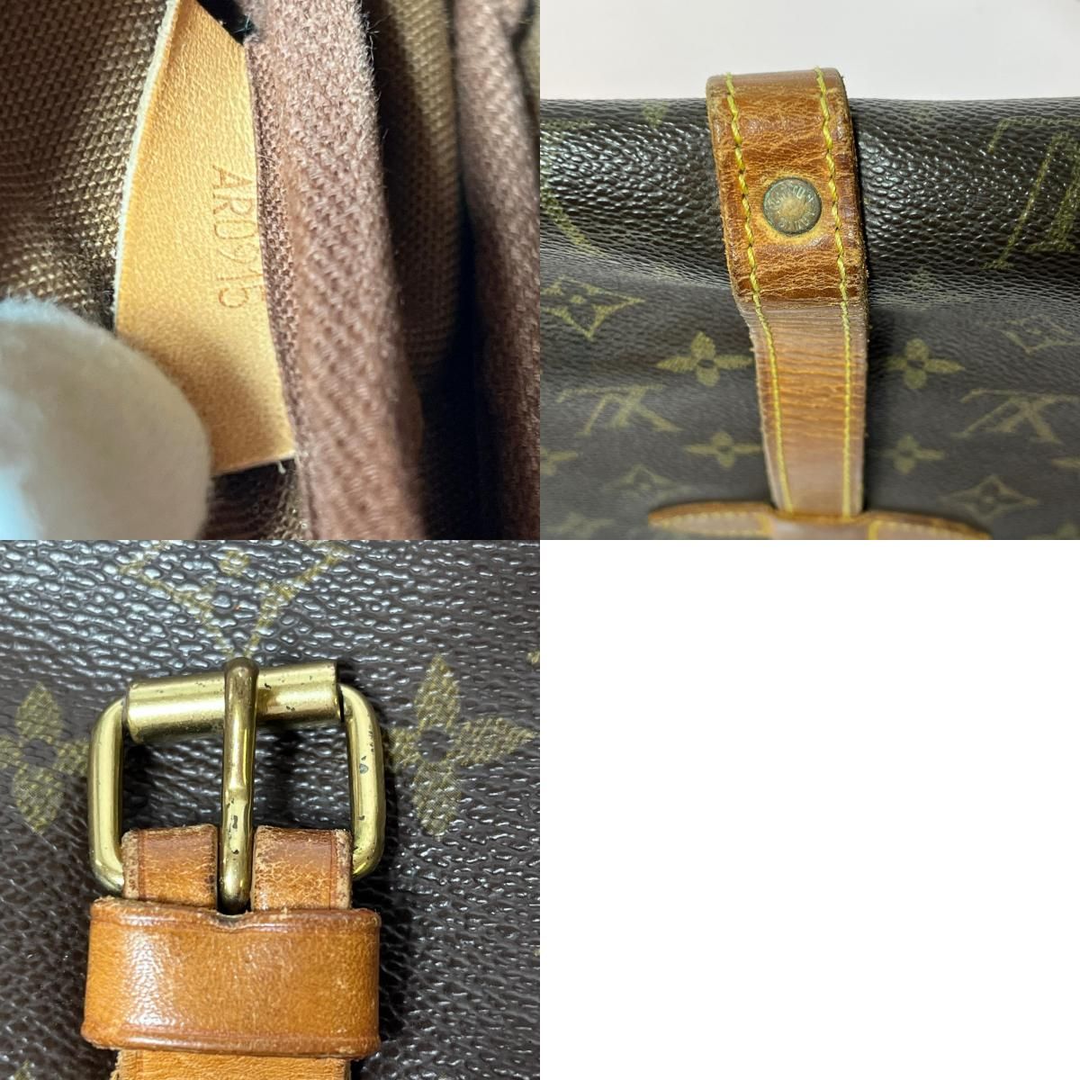 LOUIS VUITTON ルイヴィトン モノグラム ソミュール30 ショルダー