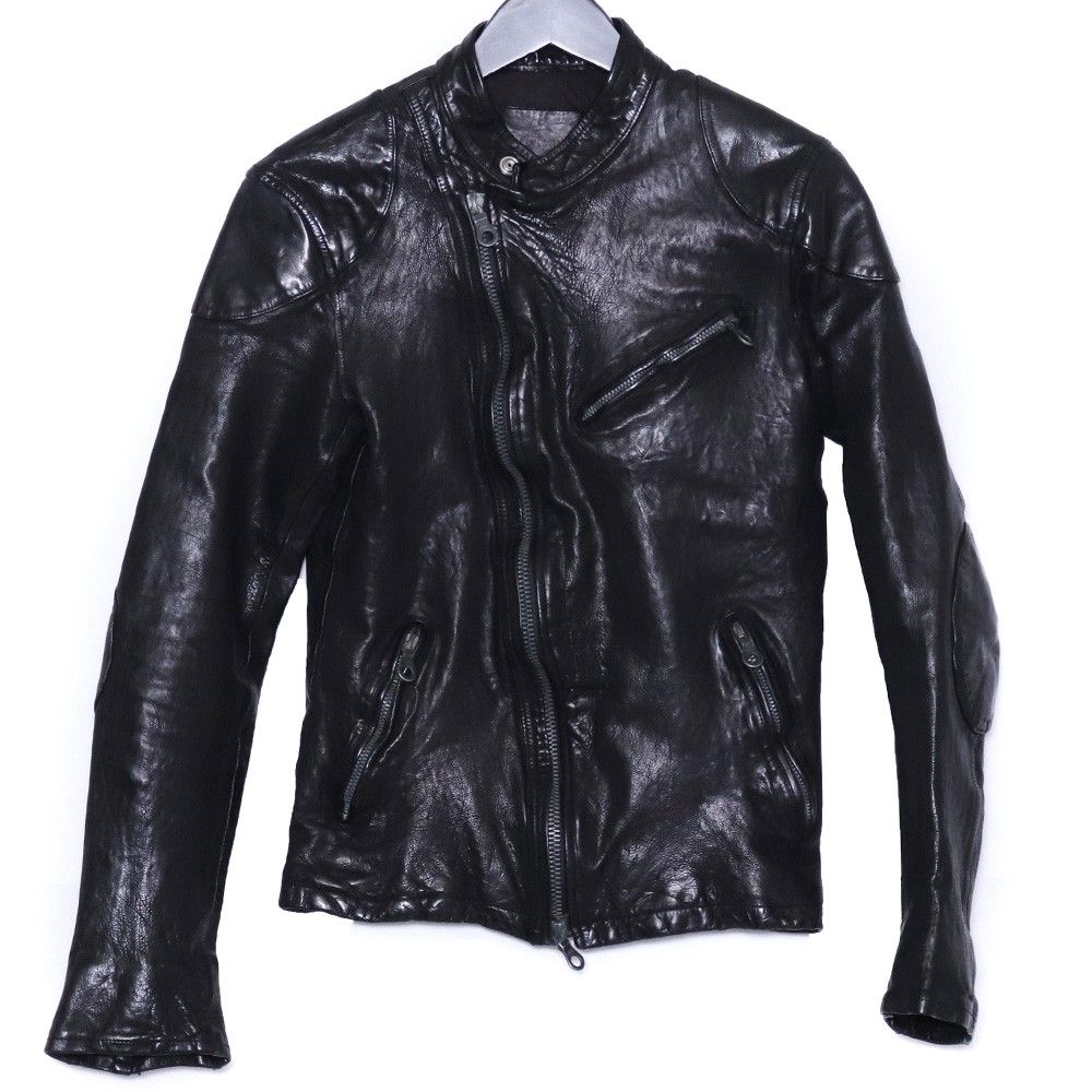 ISAMU KATAYAMA BACKLASH ドイツタンニンカーフ製品染め レザー