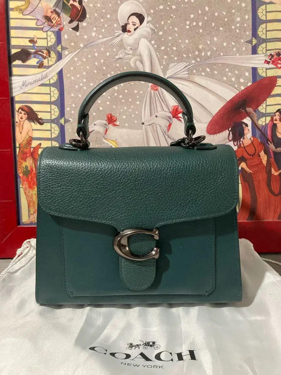 コーチ Tabby Top Handle ダークグリーン COLOR 31,424円