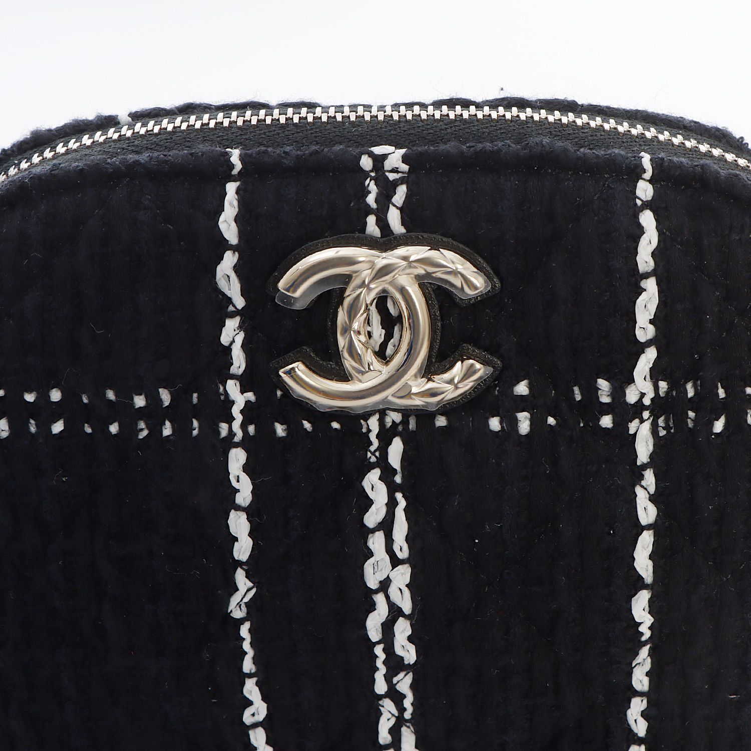 CHANEL シャネル ツイード チェーン ショルダーバッグ ココマーク