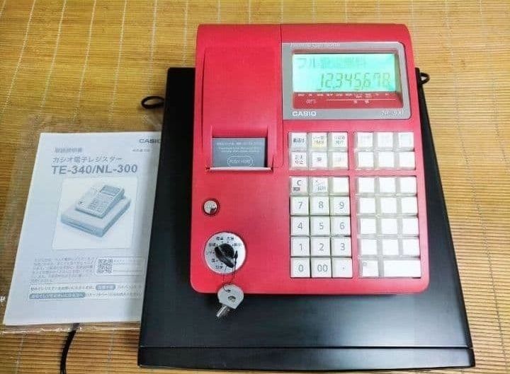 カシオレジスター TE-340/NL300 フル設定無料 999435 - メルカリ
