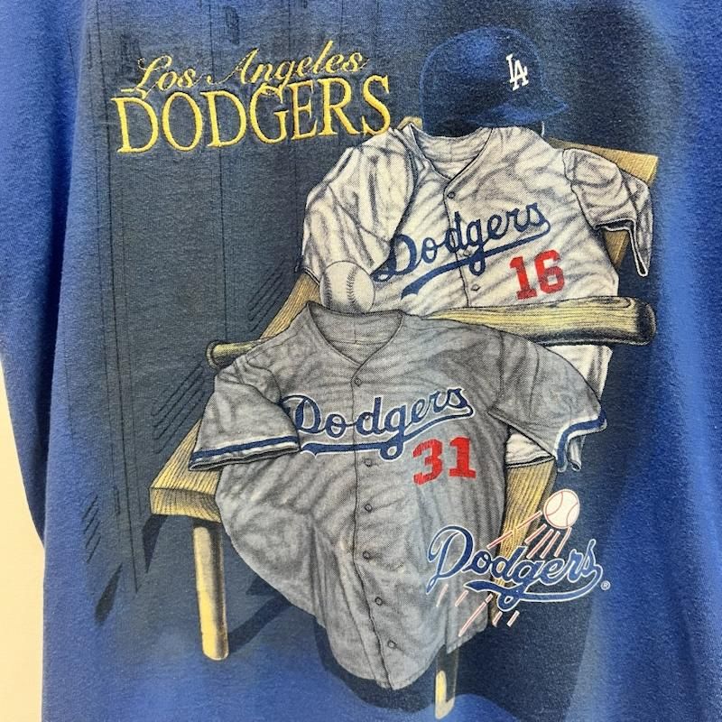 ヴィンテージ 90s MLB ロサンゼルス ドジャース Tシャツ メンズ L