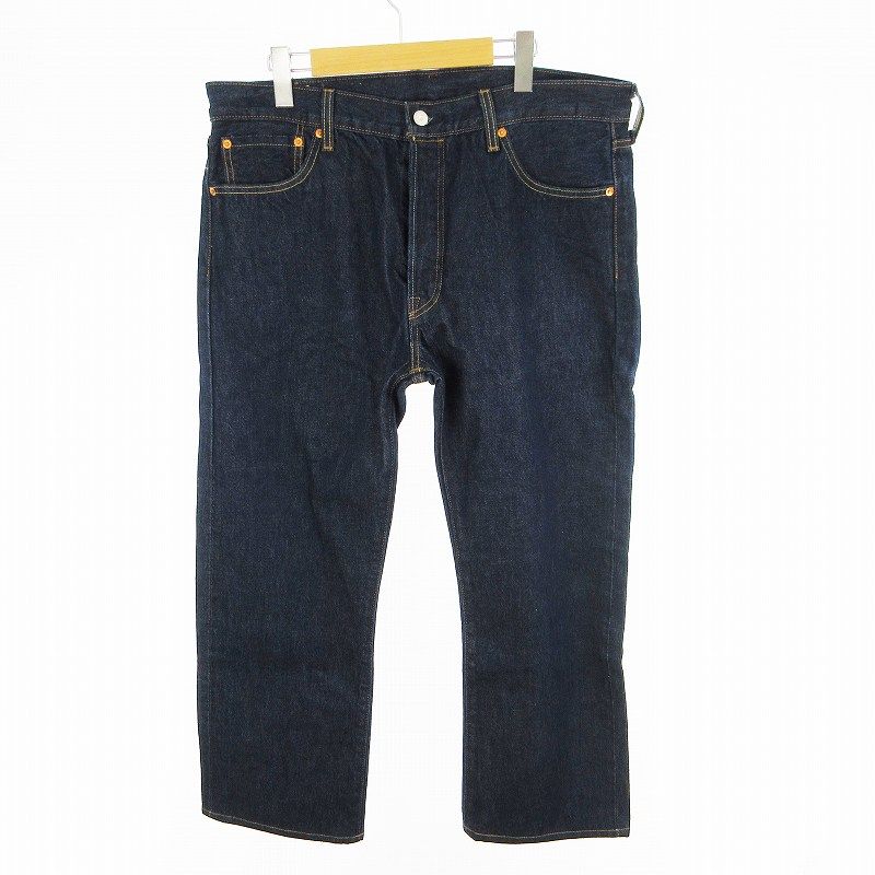 メンズ リーバイス プレミアム 501 セルビッチ W36 BigE デニムパンツ 濃紺