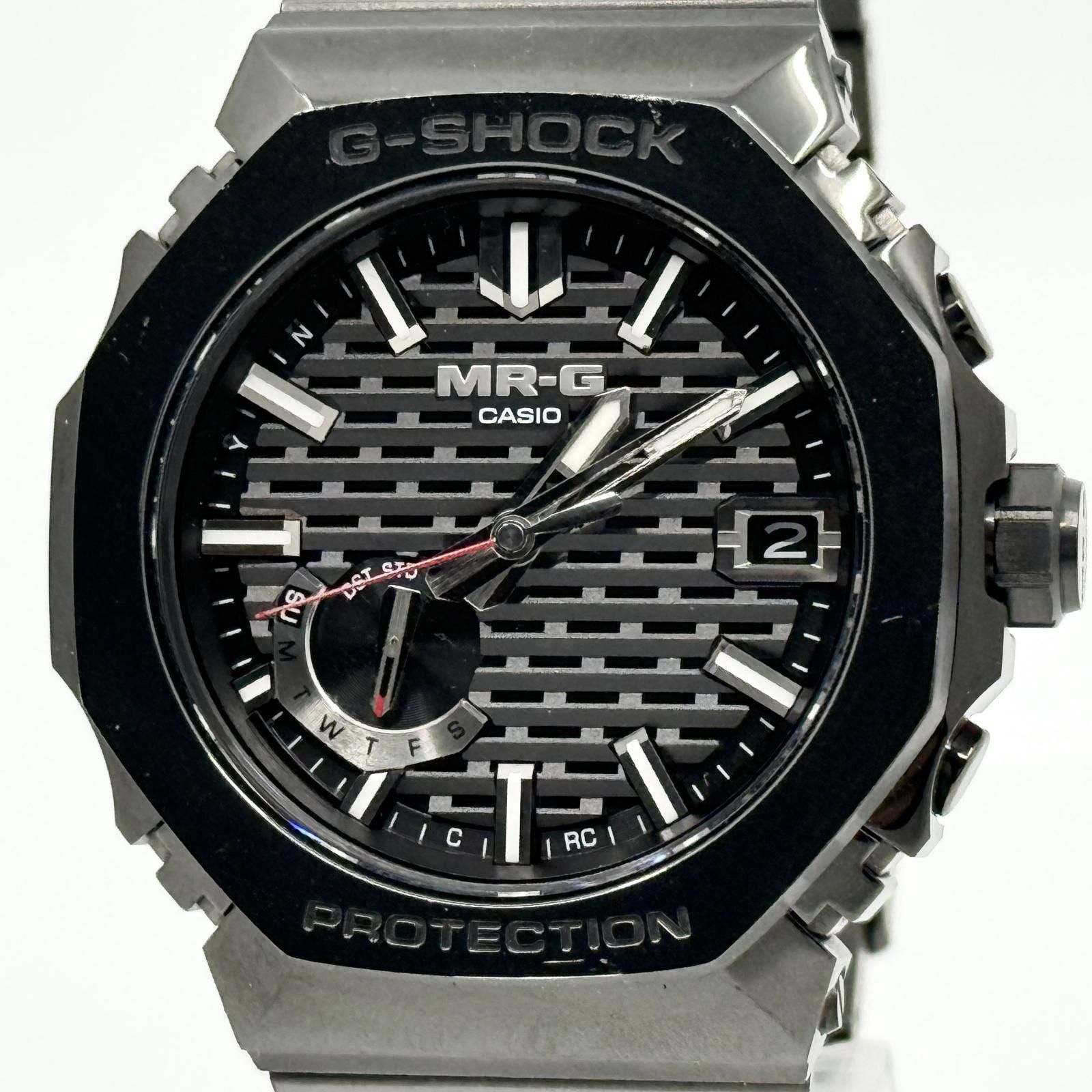 CASIO カシオ G-SHOCK ジーショック MR-G MRG-B2100B-1AJR ブラック ソーラー電波 メンズ 腕時計 稼働品 185,900円