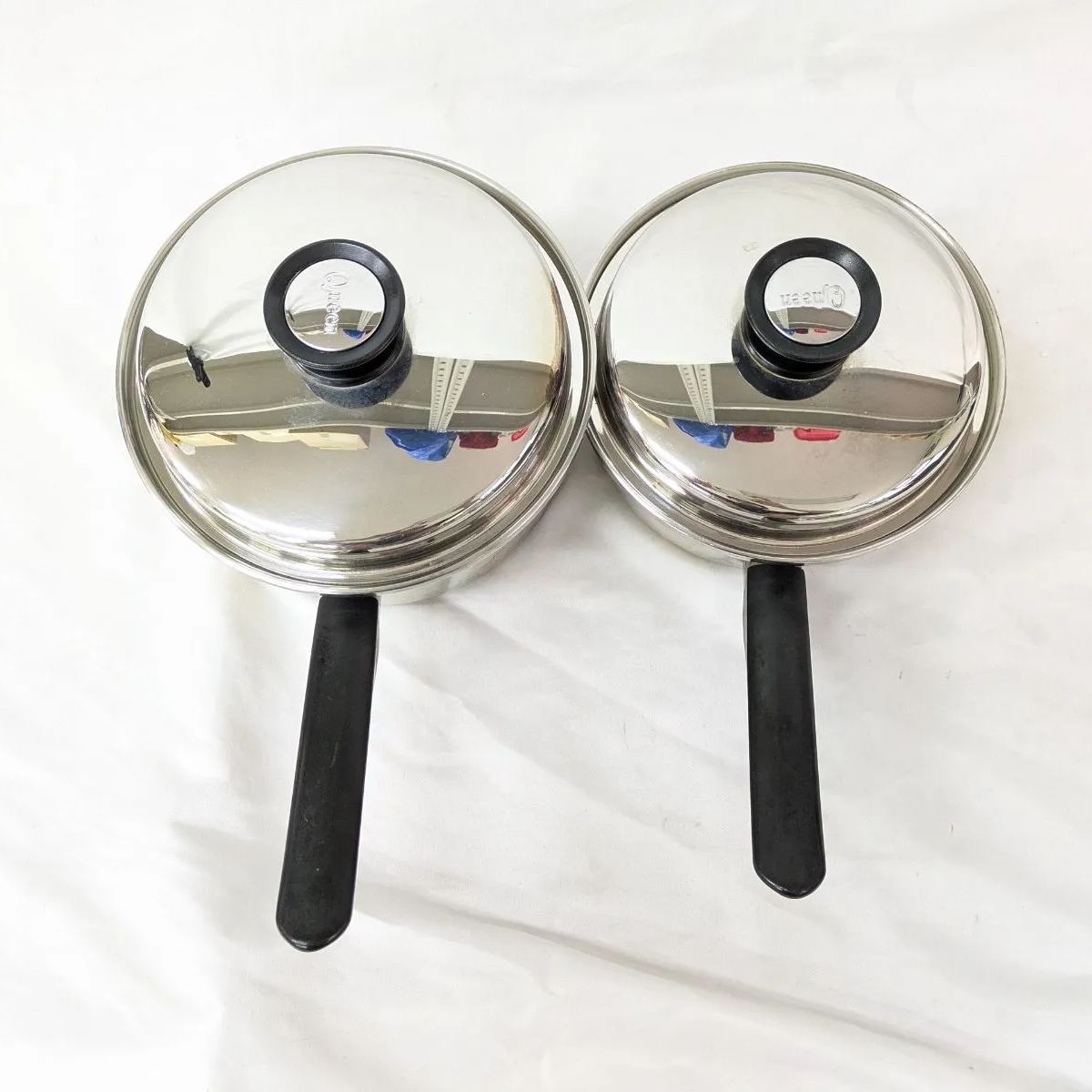 アムウェイ クィーン 鍋 2点セット 20cm 22cm IH ガス火対応 Amway