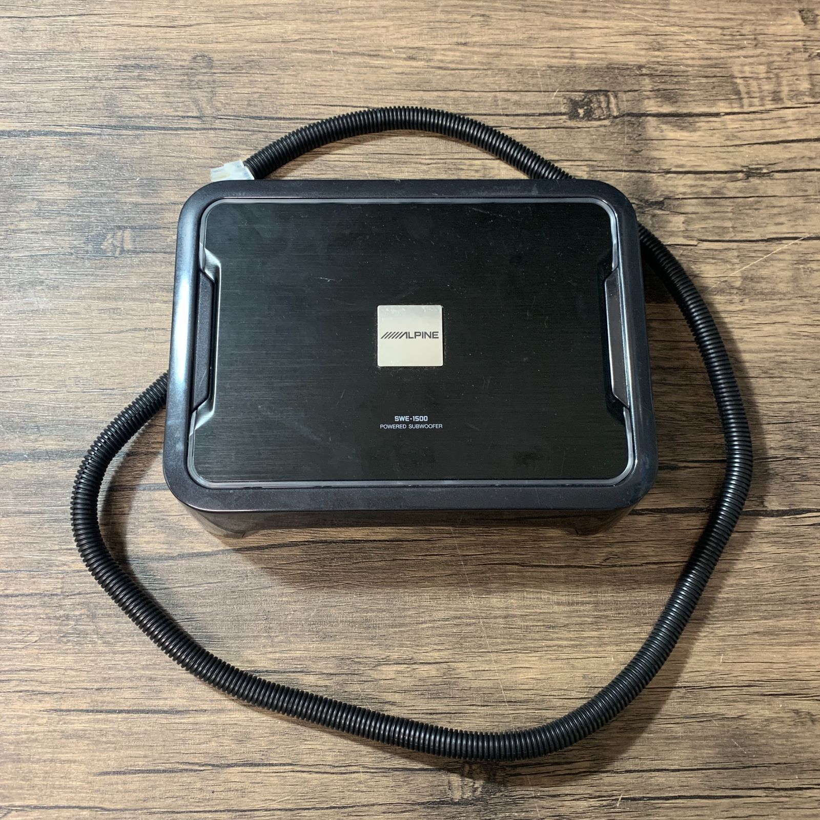 むつ69-070215] ALPINE パワードサブウーファー SWE-1500 - メルカリ