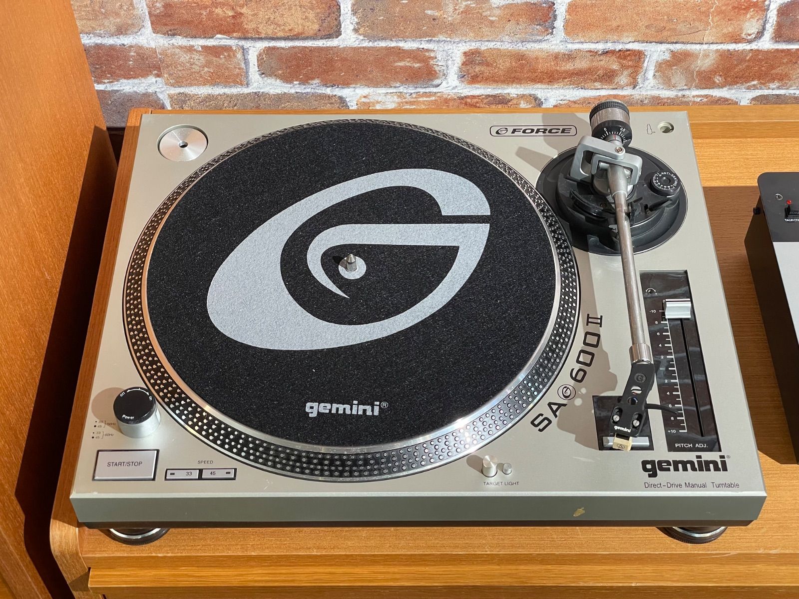 H-07001 Gemini ジェミナイ DJ機材 ターンテーブル SA600 ミキサー PMX