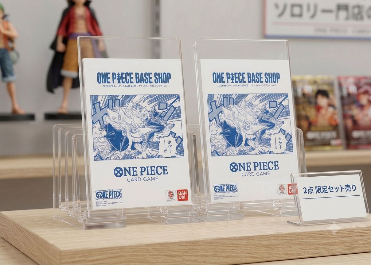 ONE PIECE BASE SHOP リミテッドカードコレクション 2枚　② ✓ 【2点セット】ONE PIECE カードゲーム BASE SHOP リミテッドカード