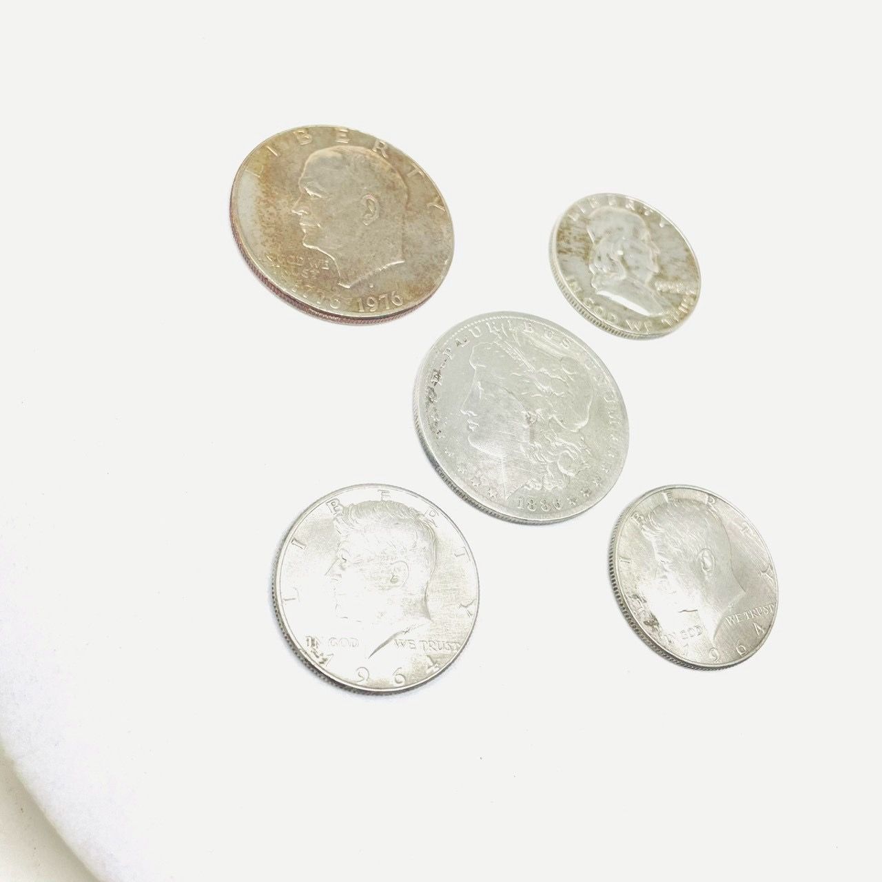 ❗️✨アメリカ銀貨まとめ✨❗️】ケネディ・フランクリン・モルガン