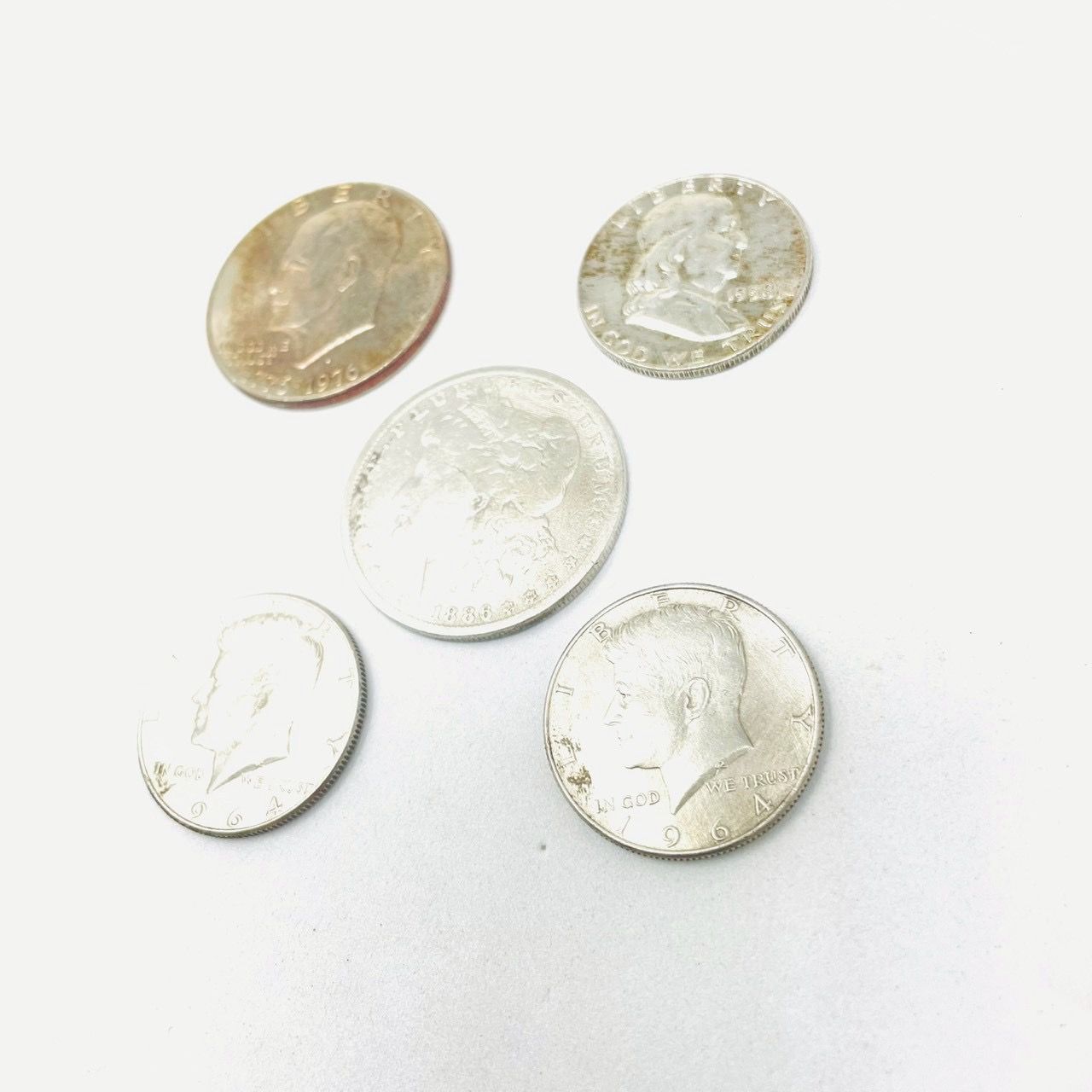 ❗️✨アメリカ銀貨まとめ✨❗️】ケネディ・フランクリン・モルガン