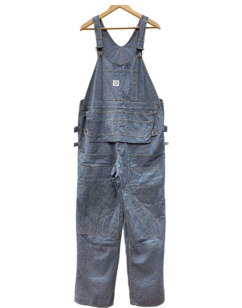 ジェラード JELADO Bruiser Indigo Pin Check Overalls インディゴ