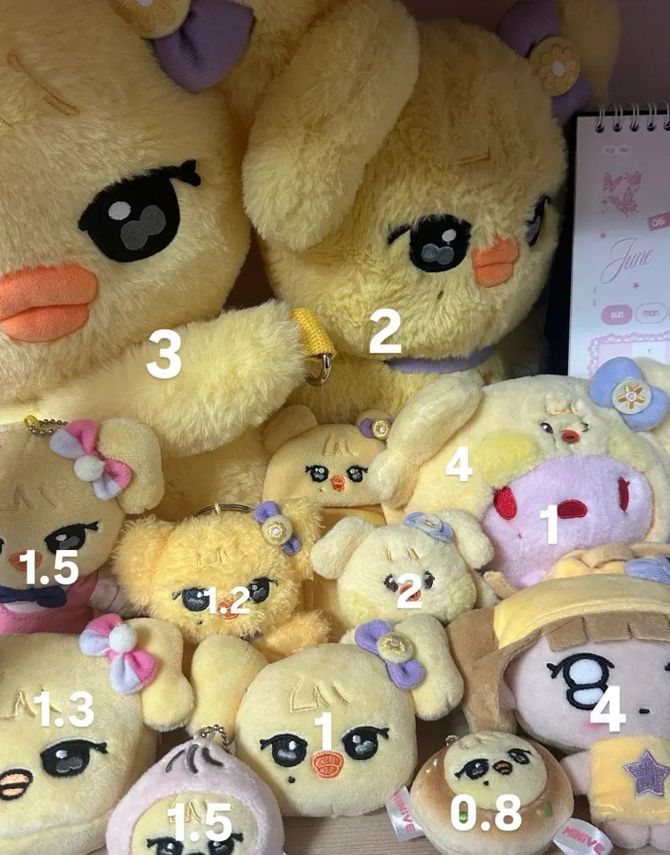ive minive minini レイ ナオリ ぬいぐるみ 公式 IVE minive レイ minini ぬいぐるみ ナオリ - MINIVE ミニブ ive