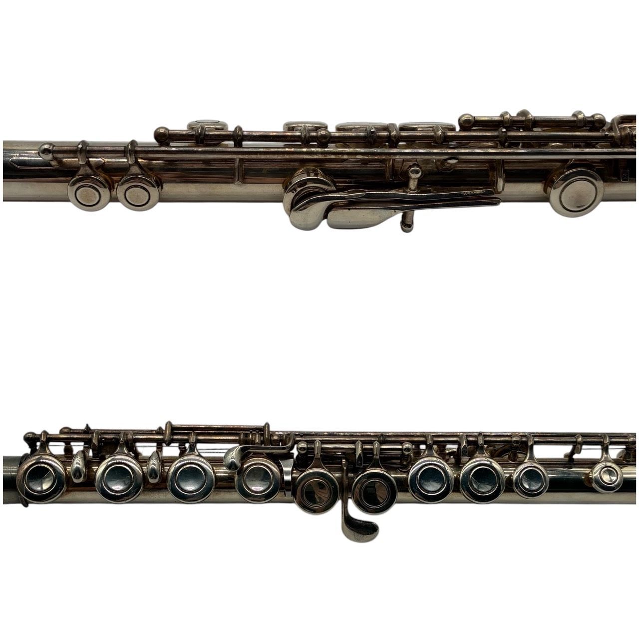 [美品] YAMAHA フルートYFL-31 Eメカ 頭部管銀製　鏡面磨き YAMAHA ヤマハ フルート YFL-31 頭部管銀製 Eメカ付 ケース付属 希少
