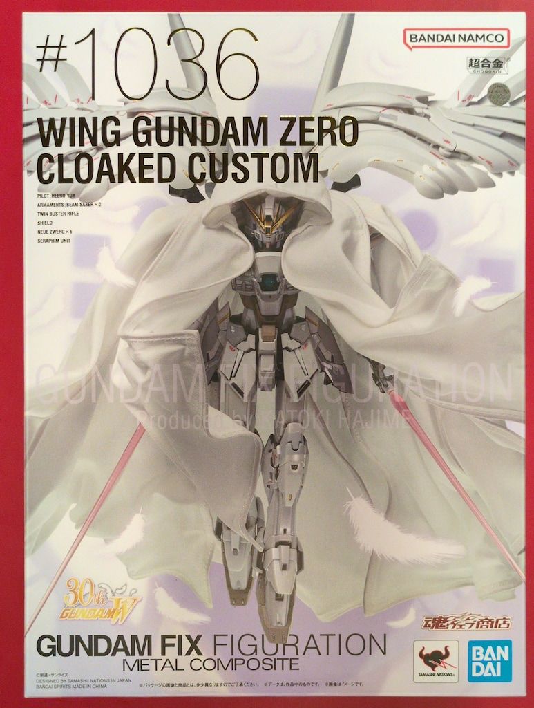 BANDAI SPIRITS GUNDAM FIX FIGURATION METAL COMPOSITE GUNDAM W 30th
