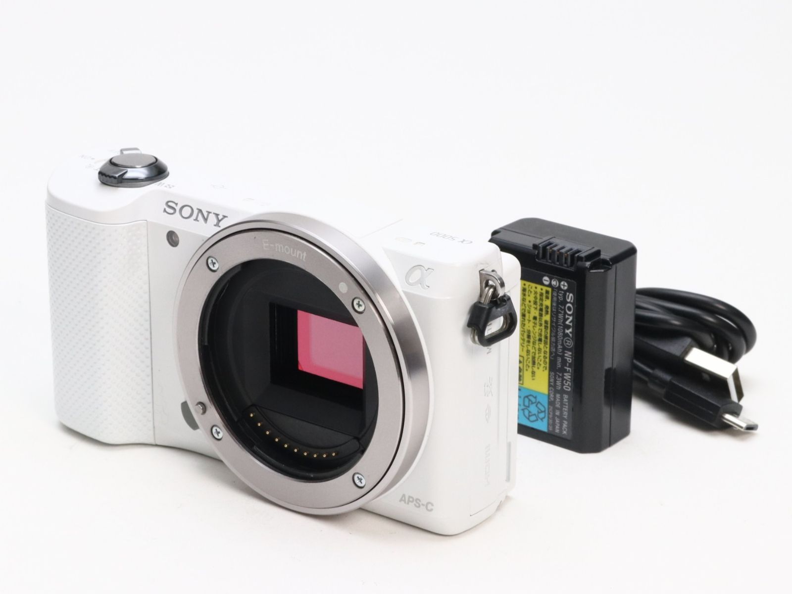 D (ジャンク) SONY ソニー α5000 ILCE-5000 ボディ ホワイト D (ジャンク) SONY ソニー α5000 ILCE-5000 ボディ ホワイト