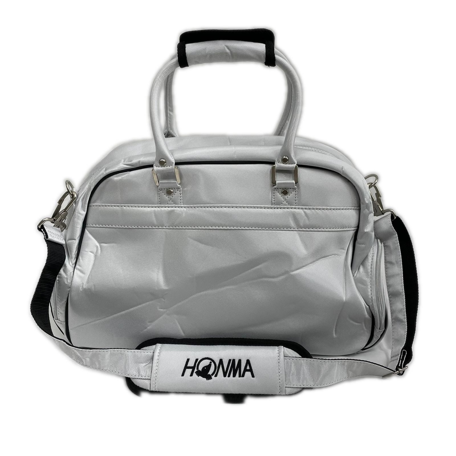 未使用品 ホンマゴルフ HONMAGOLF ボストンバッグ ホワイト 白