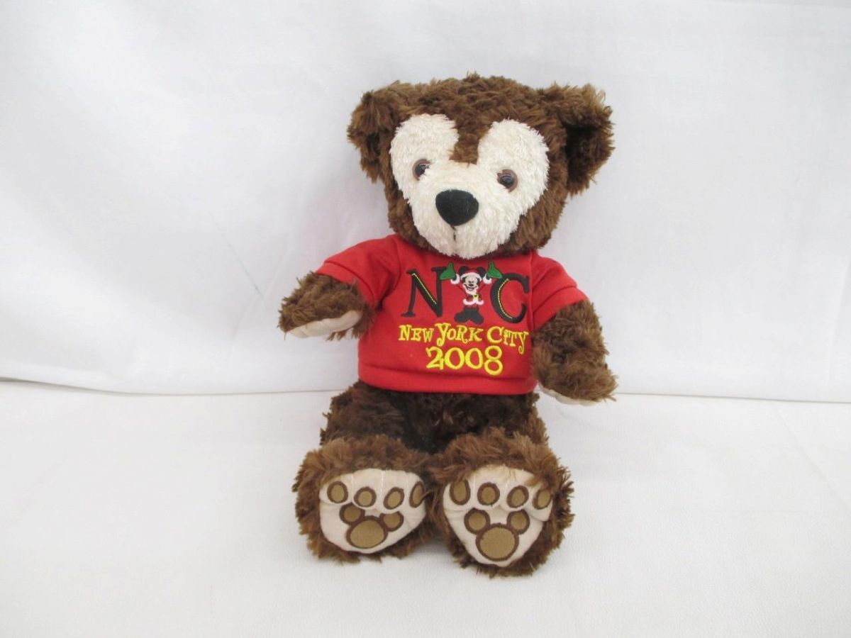 ディズニー ダッフィー WDW NYC クリスマス限定 2008 ぬいぐるみ タグ