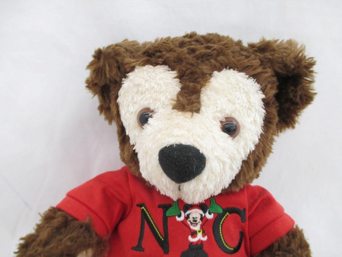 タグ付き NYC ダッフィー ぬいぐるみ 4点セット wdw ディズニー ダッフィー WDW NYC クリスマス限定 2008 ぬいぐるみ タグ