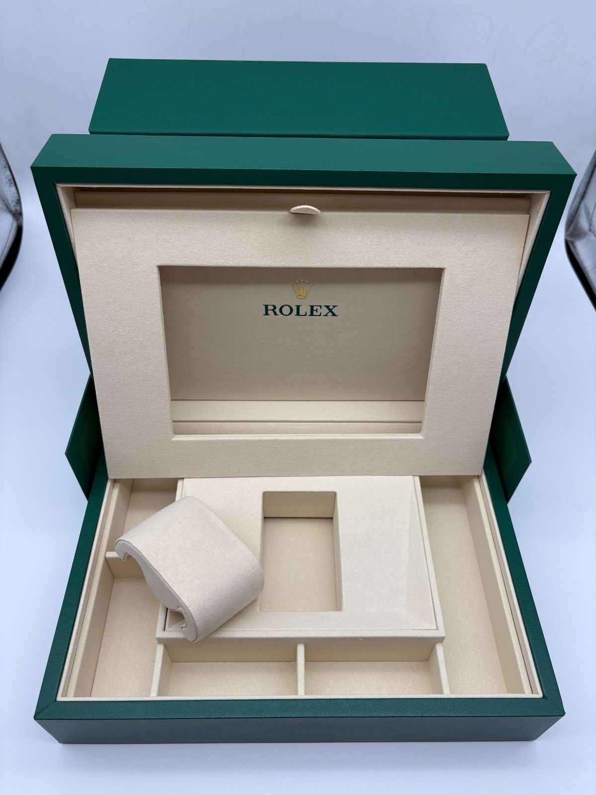 Watch3】美品 純正 ROLEX ロレックス 新型 空箱 現行 特大 XLサイズ 内