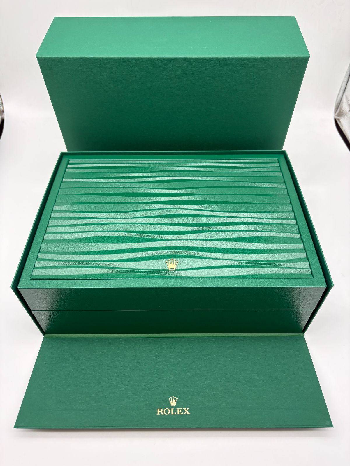 ROLEX ロレックス 純正ボックス 空箱 Watch3】美品 純正 ROLEX ロレックス 新型 空箱 現行 特大 XLサイズ 内
