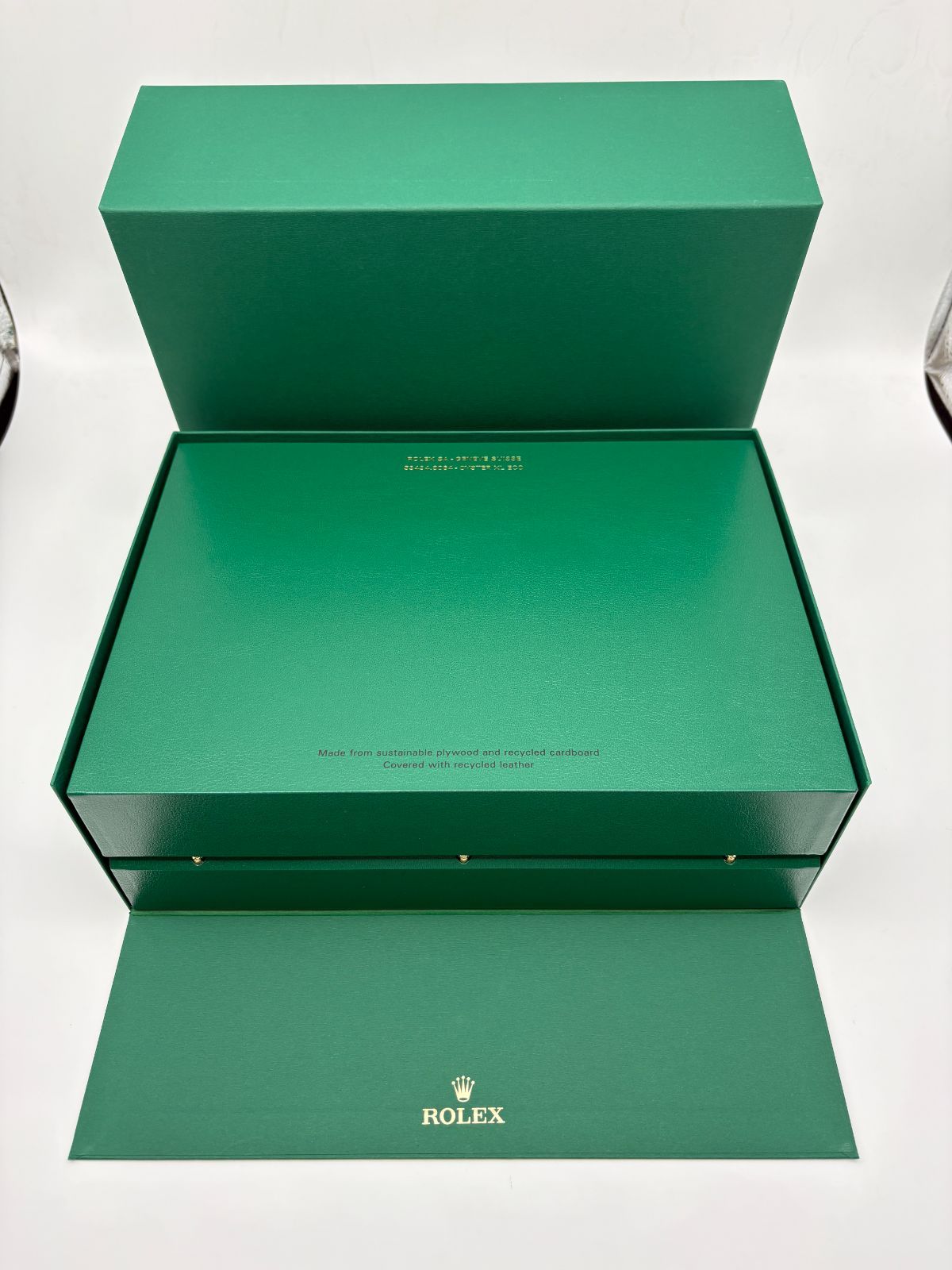 Watch3】美品 純正 ROLEX ロレックス 新型 空箱 現行 特大 XLサイズ 内