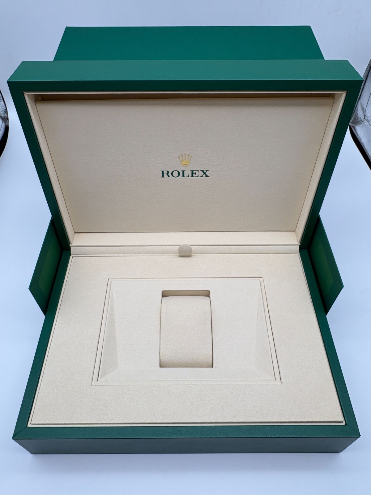 Watch3】美品 純正 ROLEX ロレックス 新型 空箱 現行 特大 XLサイズ 内