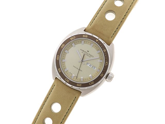 ハミルトン アメリカン クラシック パン ユーロ H354450 自動巻き ステンレススティール メンズ HAMILTON 【中古】 【時計】 HAMILTON ハミルトン ウォッチ アメリカン クラシック パン ユーロ