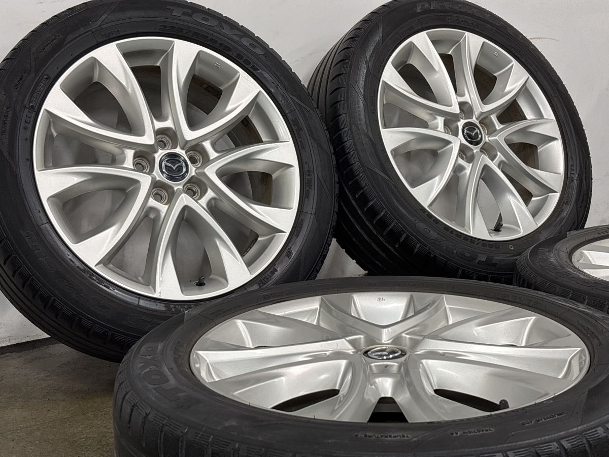 純正品】マツダ KE系 CX-5 純正 19in 7J +50 PCD114.3 トーヨー