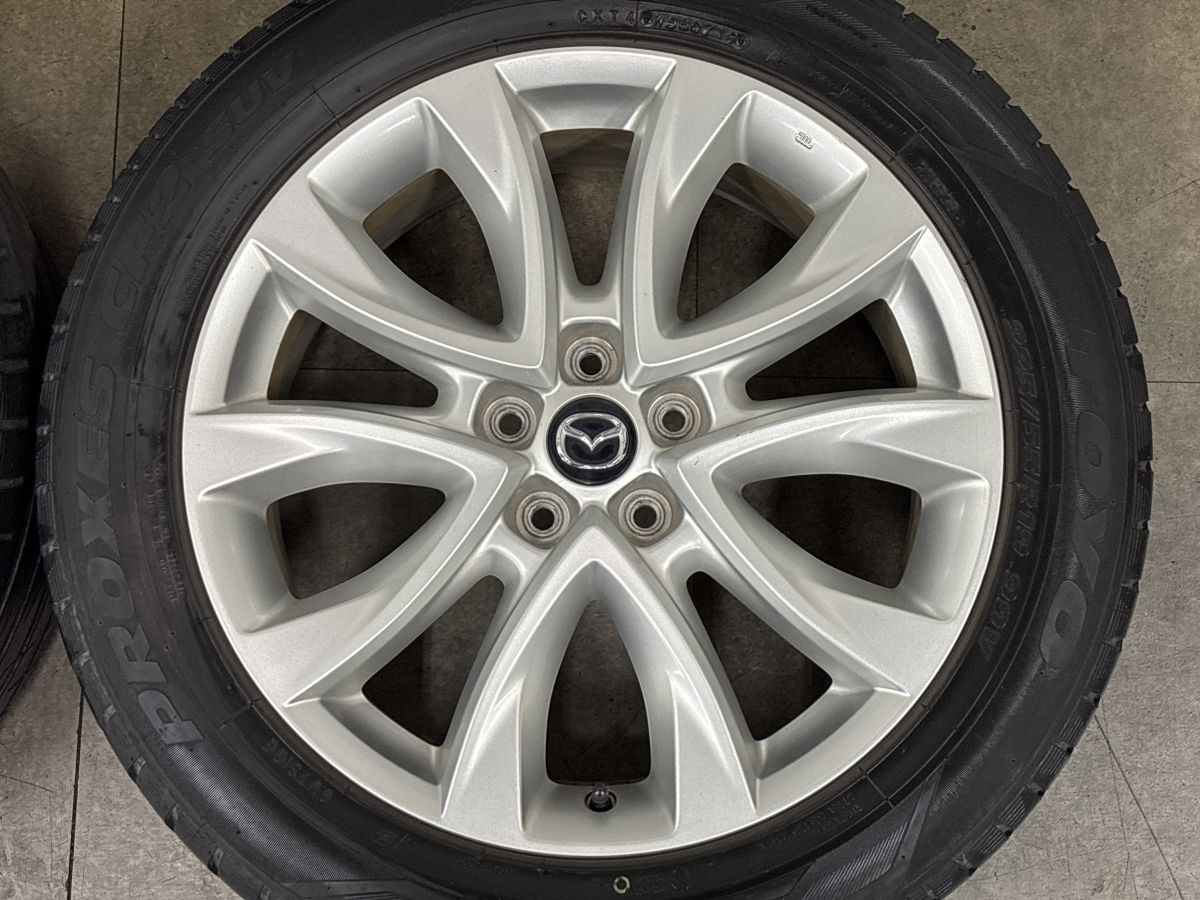 純正品】マツダ KE系 CX-5 純正 19in 7J +50 PCD114.3 トーヨー
