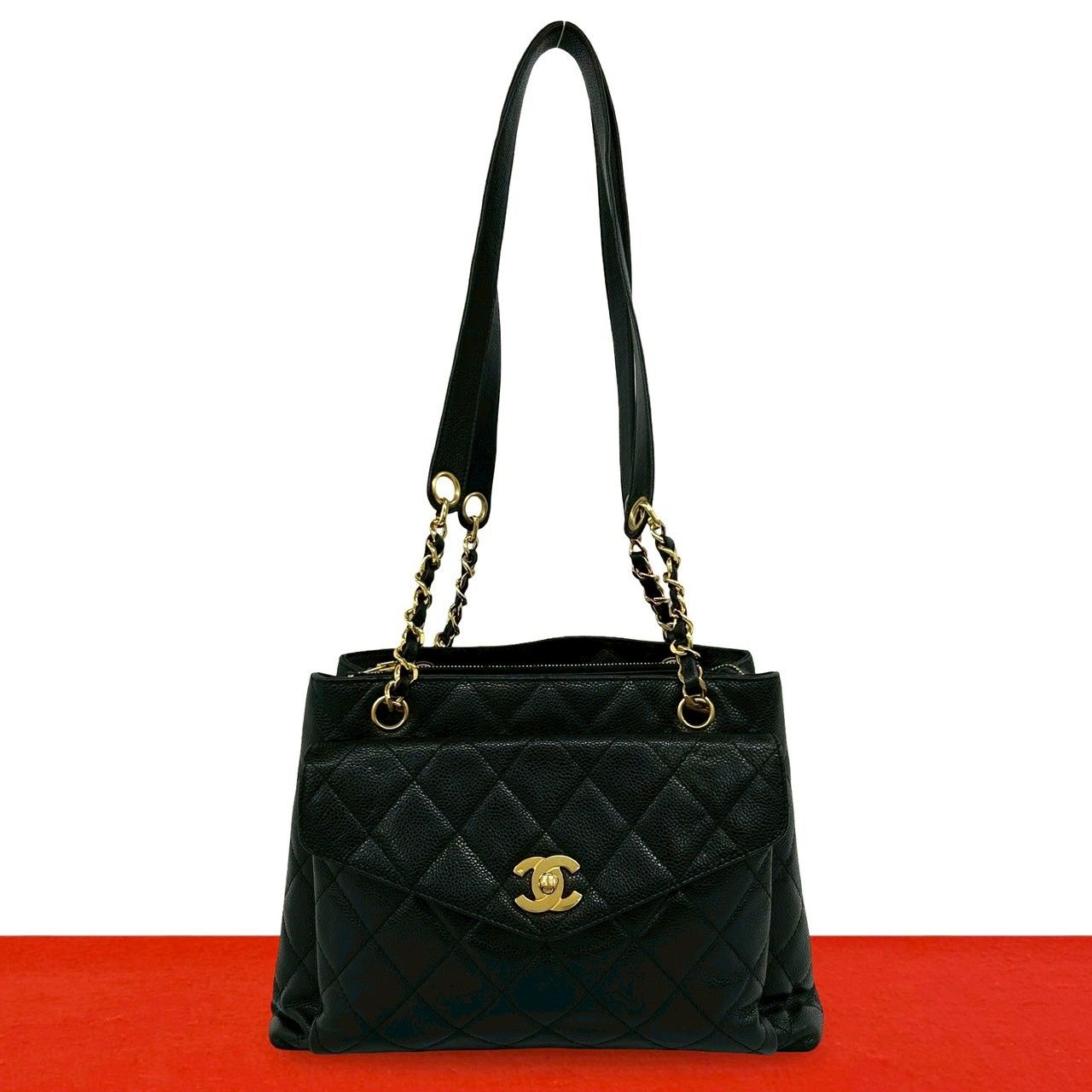 極 美品 4番台 CHANEL シャネル ヴィンテージ マトラッセ ココマーク