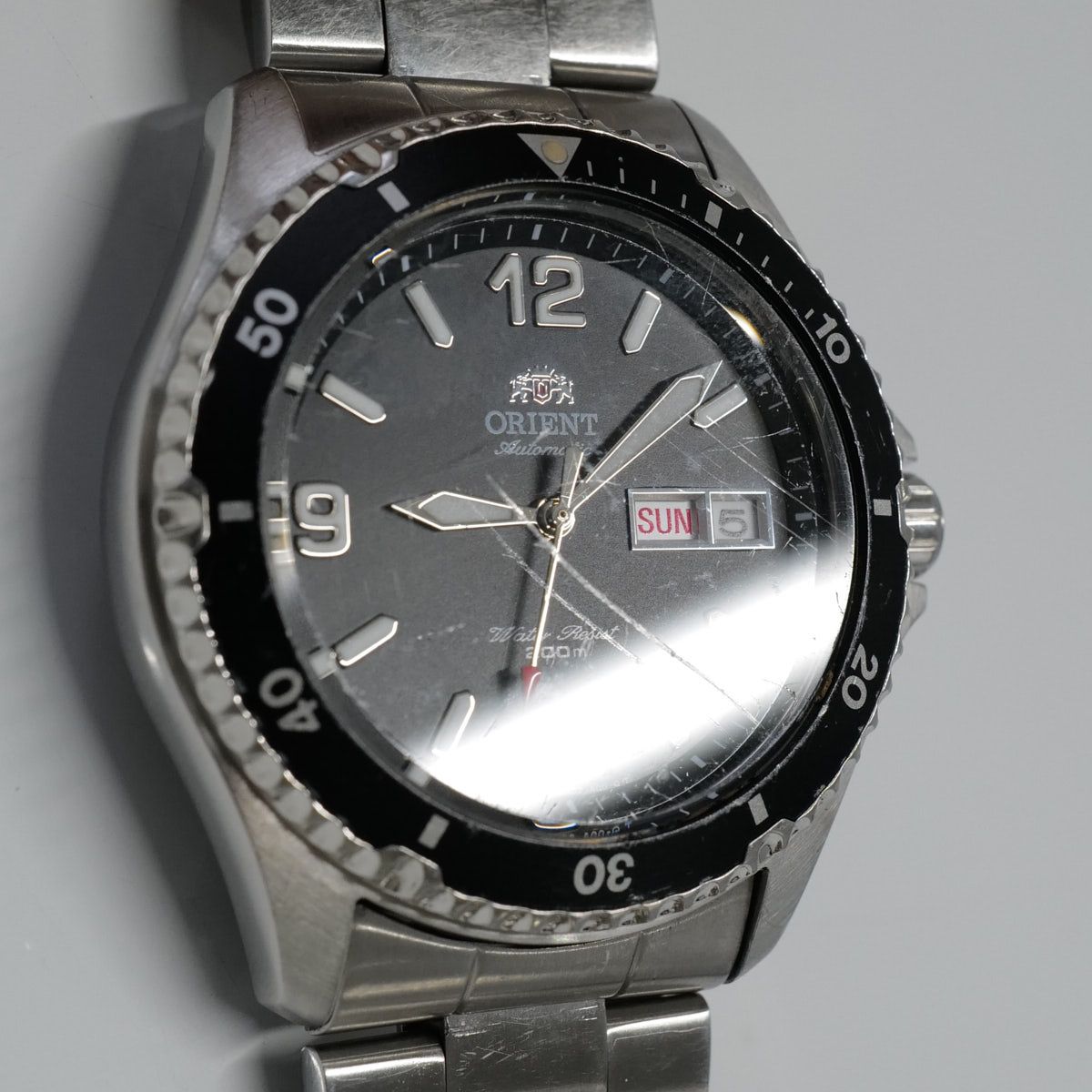 ORIENT Mako II ダイバーズウォッチ メンズ 腕時計 USED品 オリエント