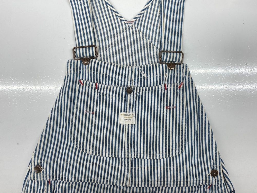 ビッグマック BIG MAC 70s J.C. Penney Hickory Double-Knee Overalls