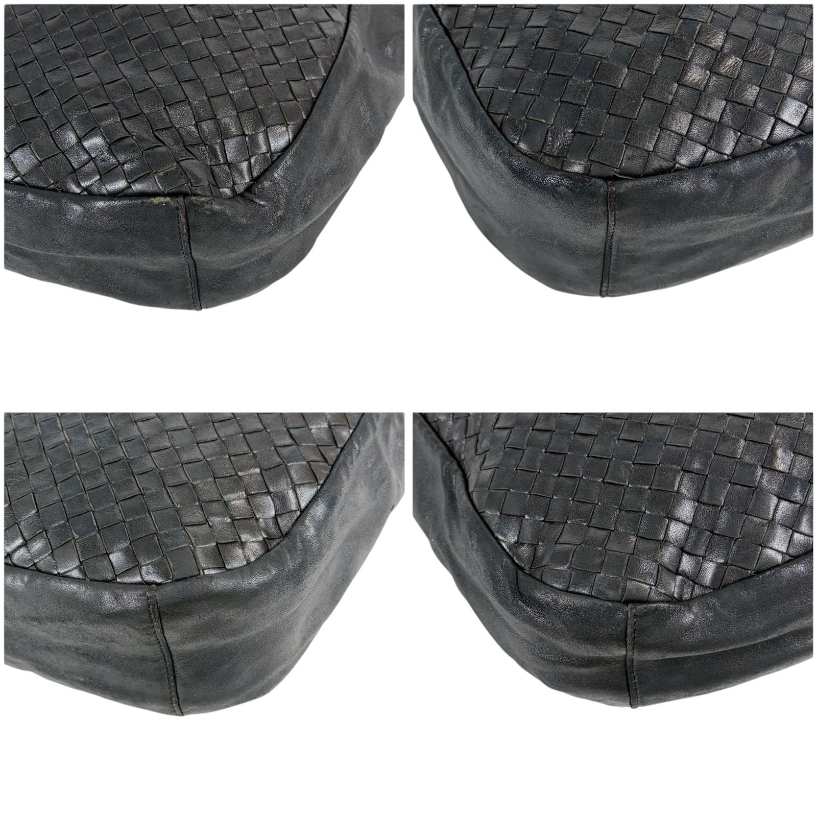ボッテガヴェネタ BOTTEGA VENETA イントレチャートレザー ワン