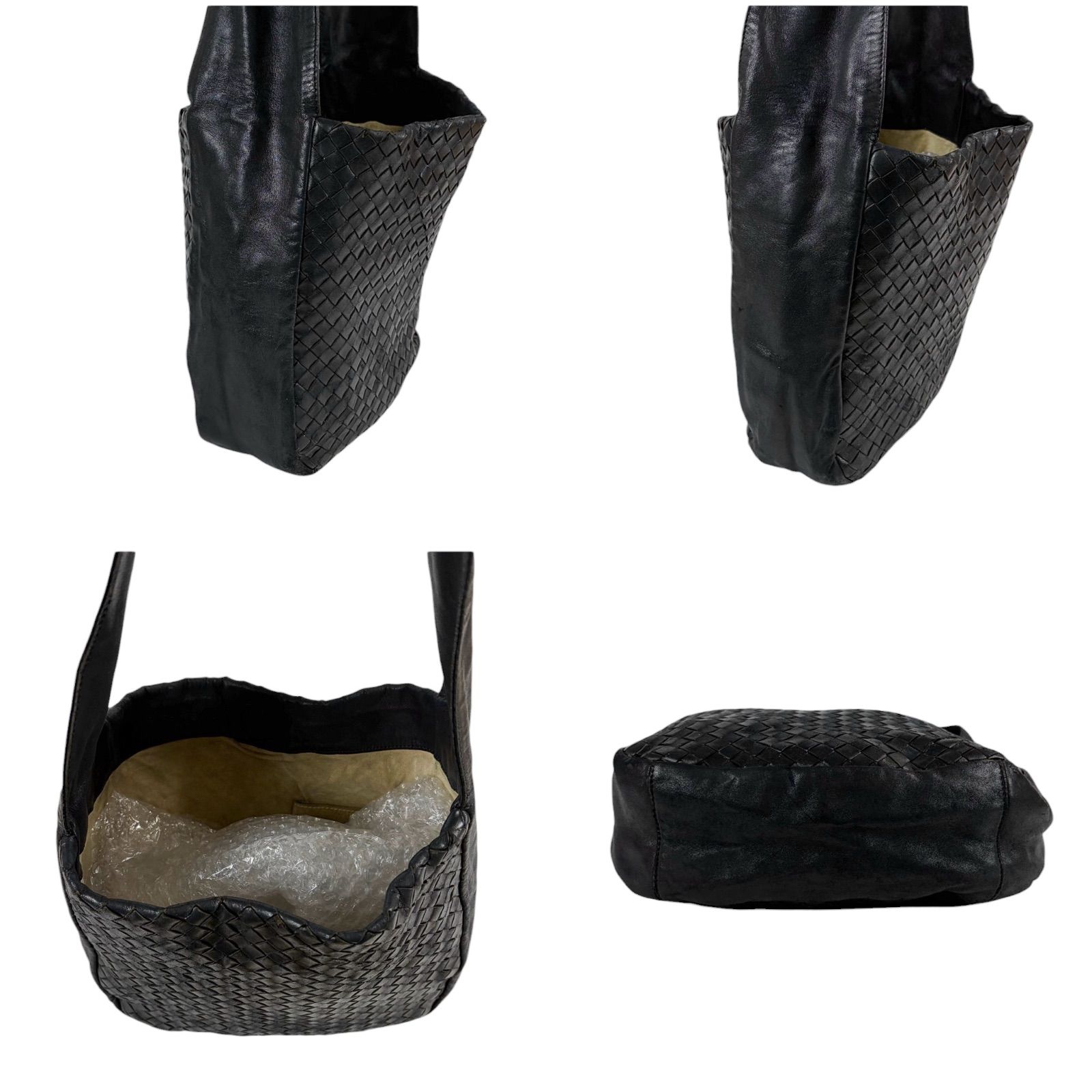 ボッテガヴェネタ BOTTEGA VENETA イントレチャートレザー ワン