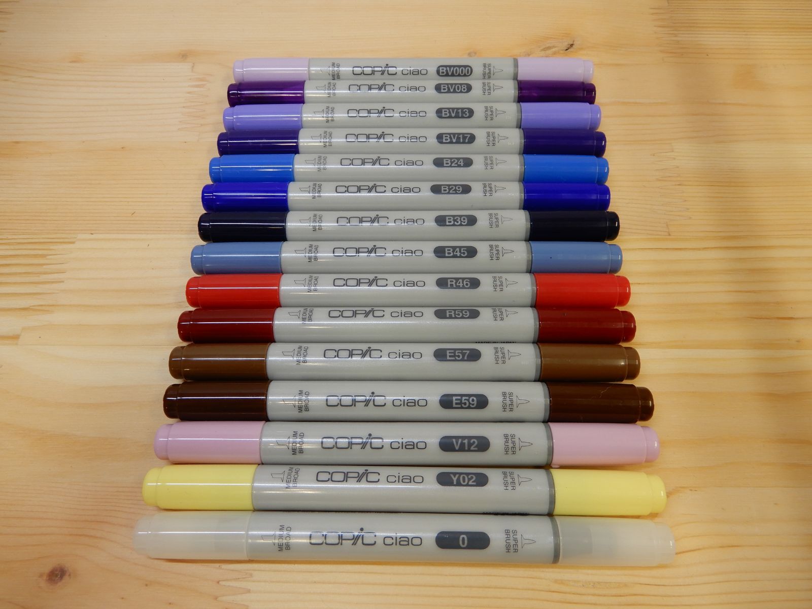 COPIC ciao コピック チャオ 15本セット おまけ付き - メルカリ