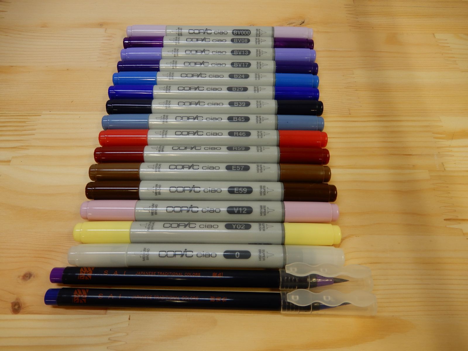 とろろ コピック チャオ まとめ売り COPIC ciao COPIC ciao コピック チャオ 15本セット おまけ付き - メルカリ