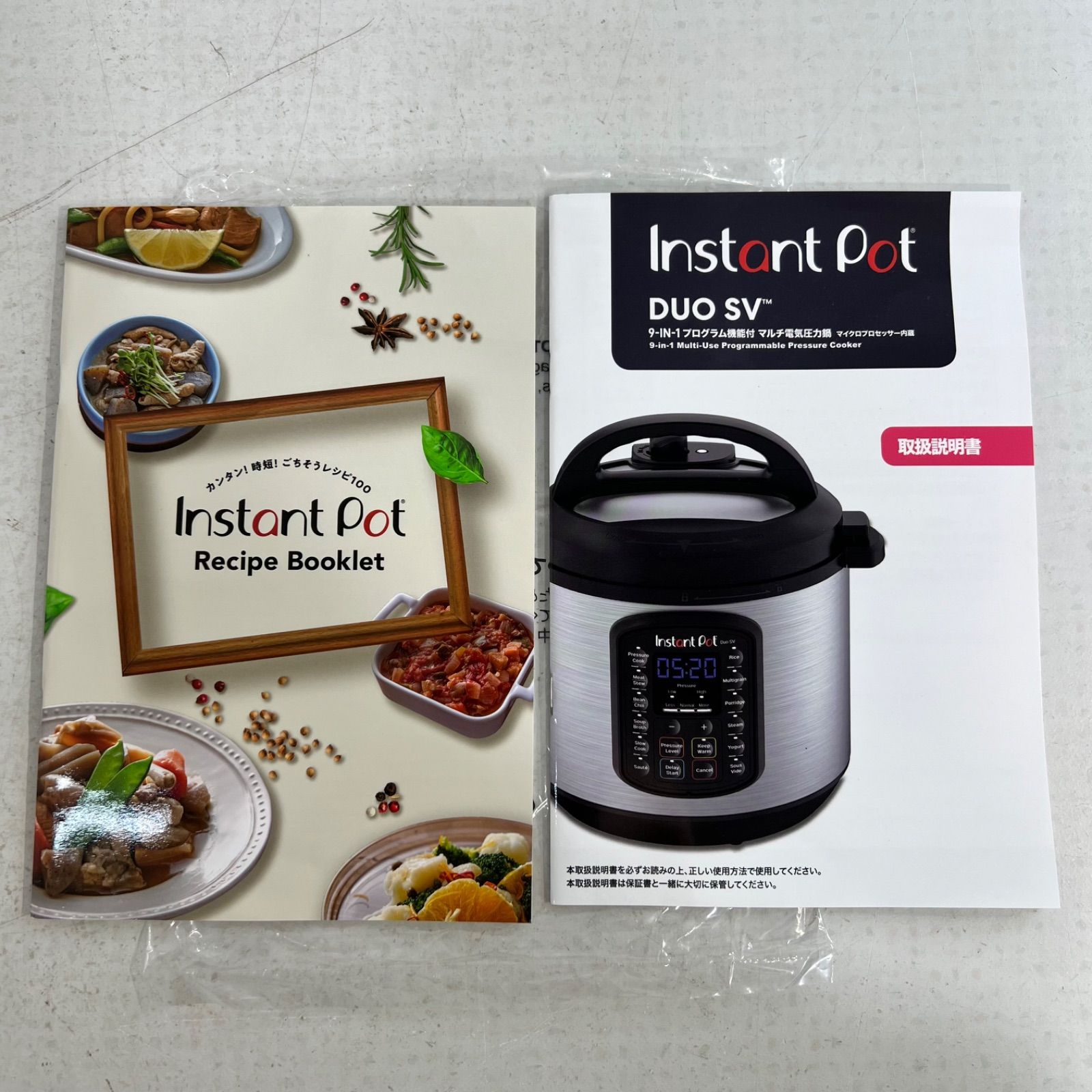 未使用新品】Instant Pot DUO SV プログラム機能付き マルチ電気圧力鍋