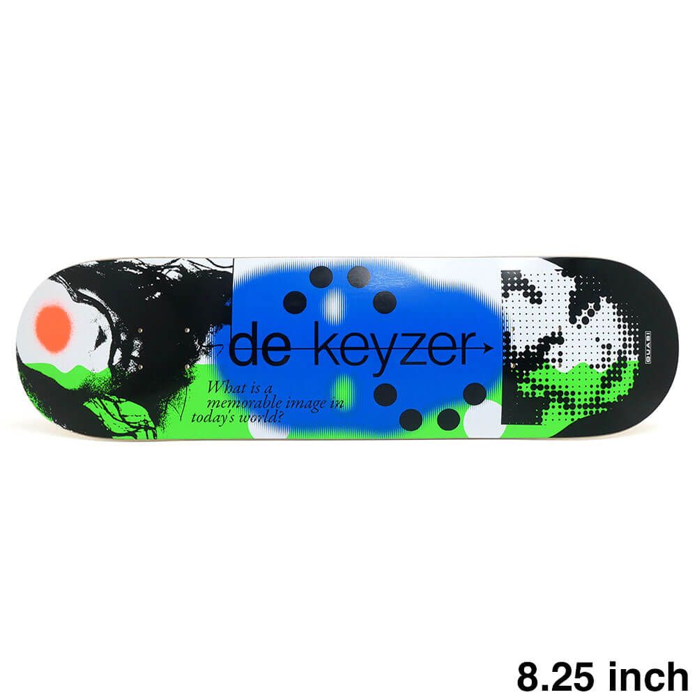 QUASI DECK クワージー デッキ BOBBY DE KEYZER IMAGE WORLD 8.25　スケートボード スケボー