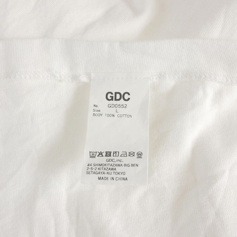 ジーディーシー GDC × NAIJEL GRAPH Tricolor Logo Tee ロゴプリント T