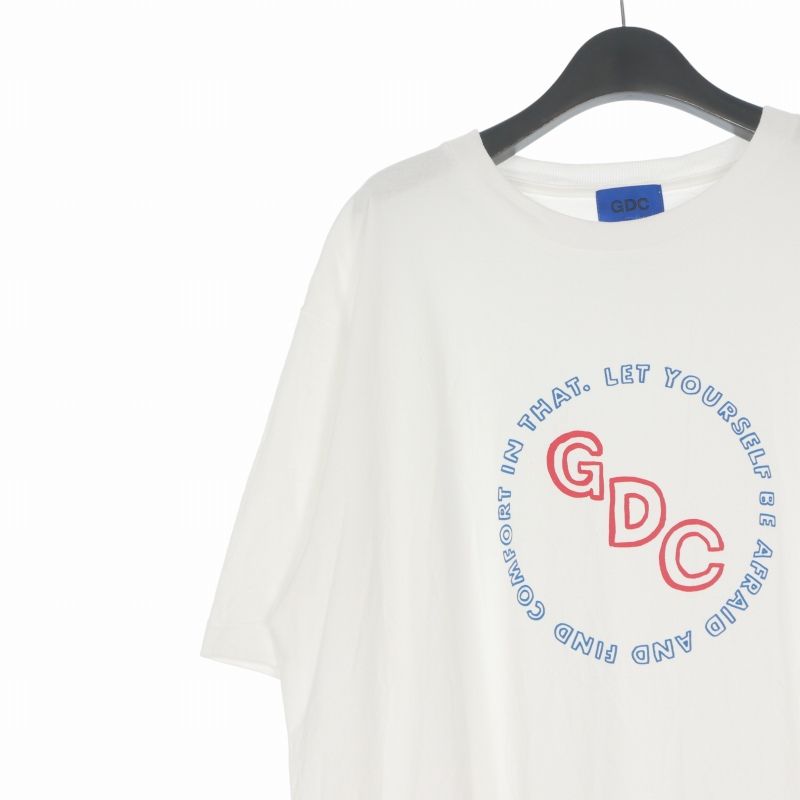 ジーディーシー GDC × NAIJEL GRAPH Tricolor Logo Tee ロゴプリント T