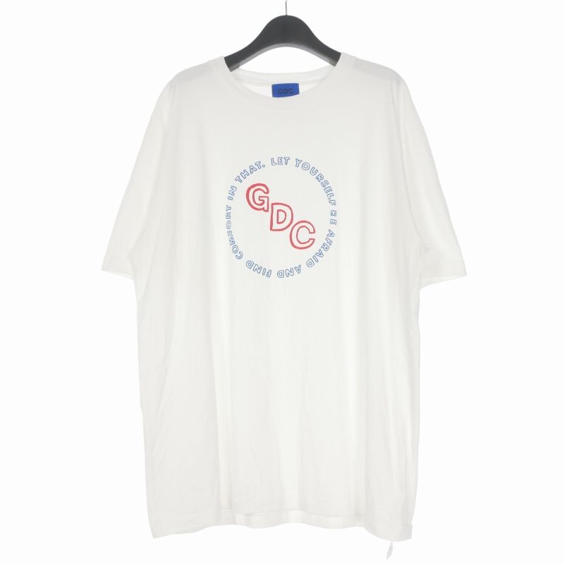 ジーディーシー GDC × NAIJEL GRAPH Tricolor Logo Tee ロゴプリント T