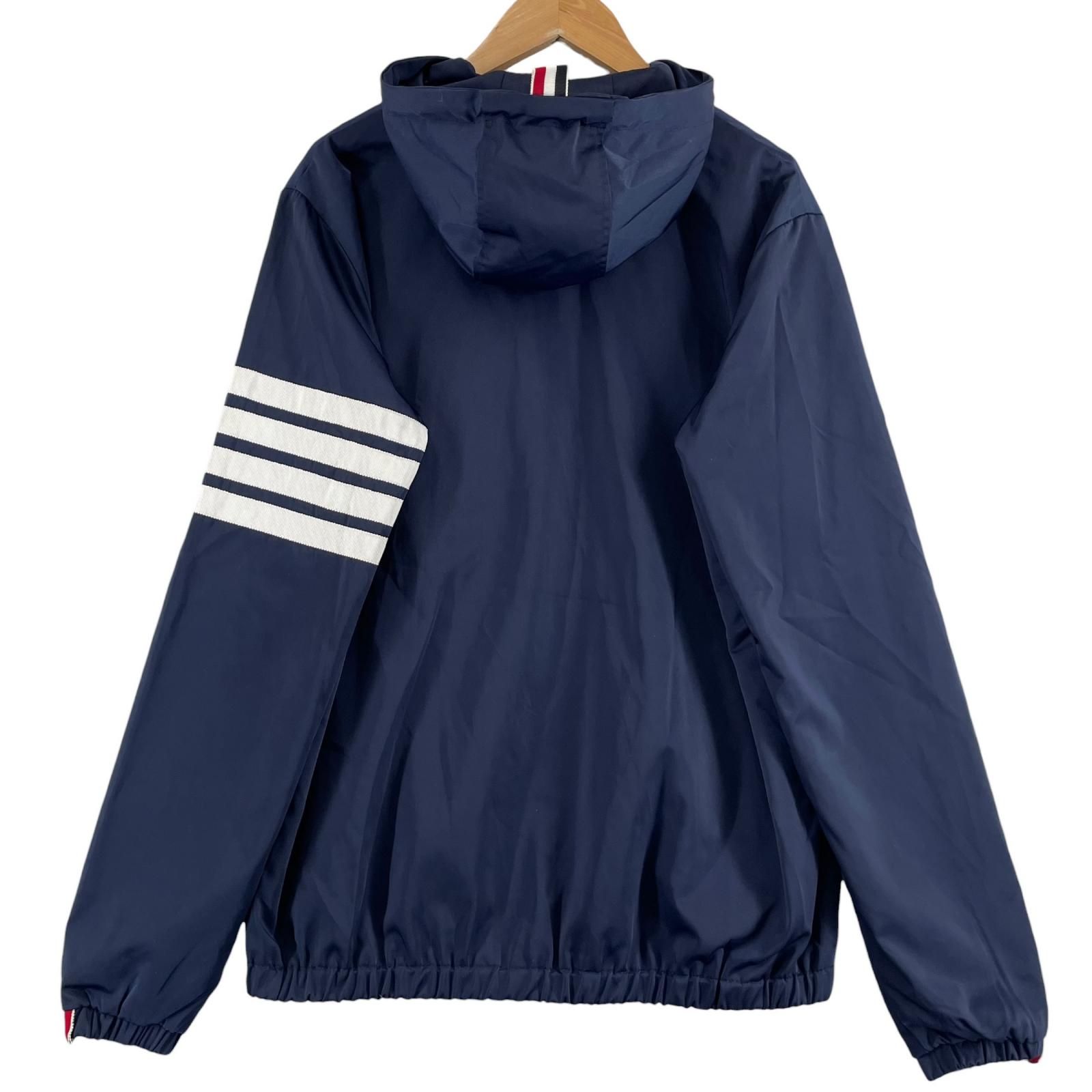 THOM BROWNE トムブラウン 無地 秋冬 AW ジャケット コットン ネイビー