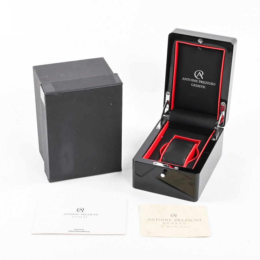Antoine Preziuso Archive Sportchic Chrono Grand Robusto SS DLC Black White Fiber Kevlar , , , ua