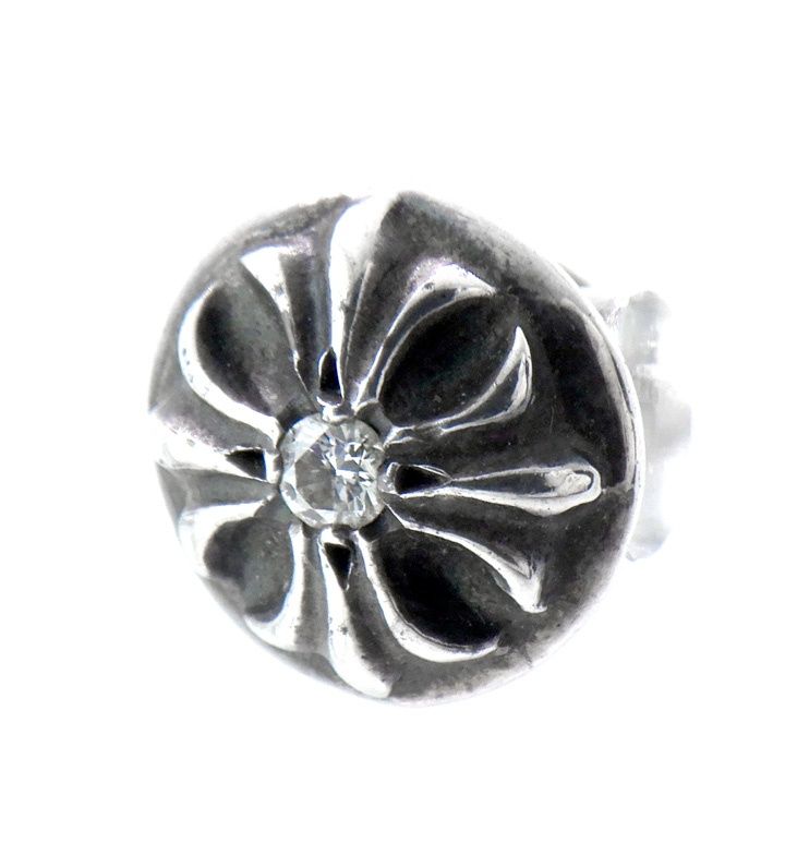 クロムハーツ CHROME HEARTS 【 STUD CRSBLL DIA 】 クロスボール