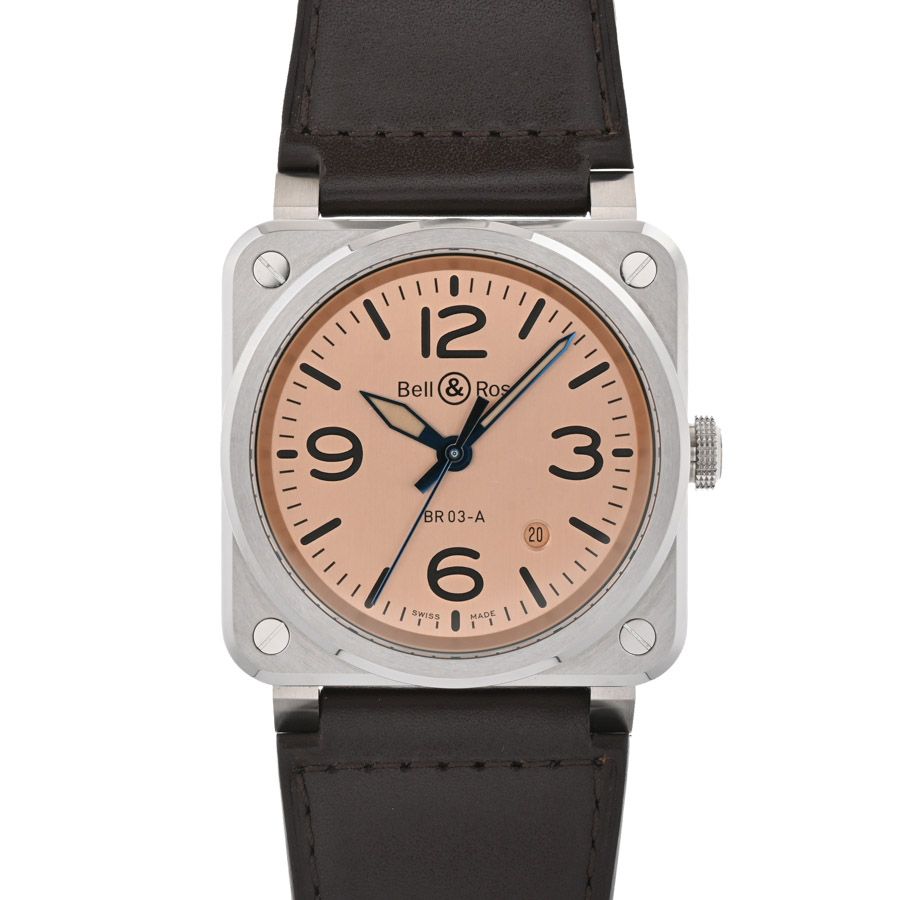 Bell&Ross ベルアンドロス 腕時計 BR-03 COPPER BR03A-GB-ST/SCA