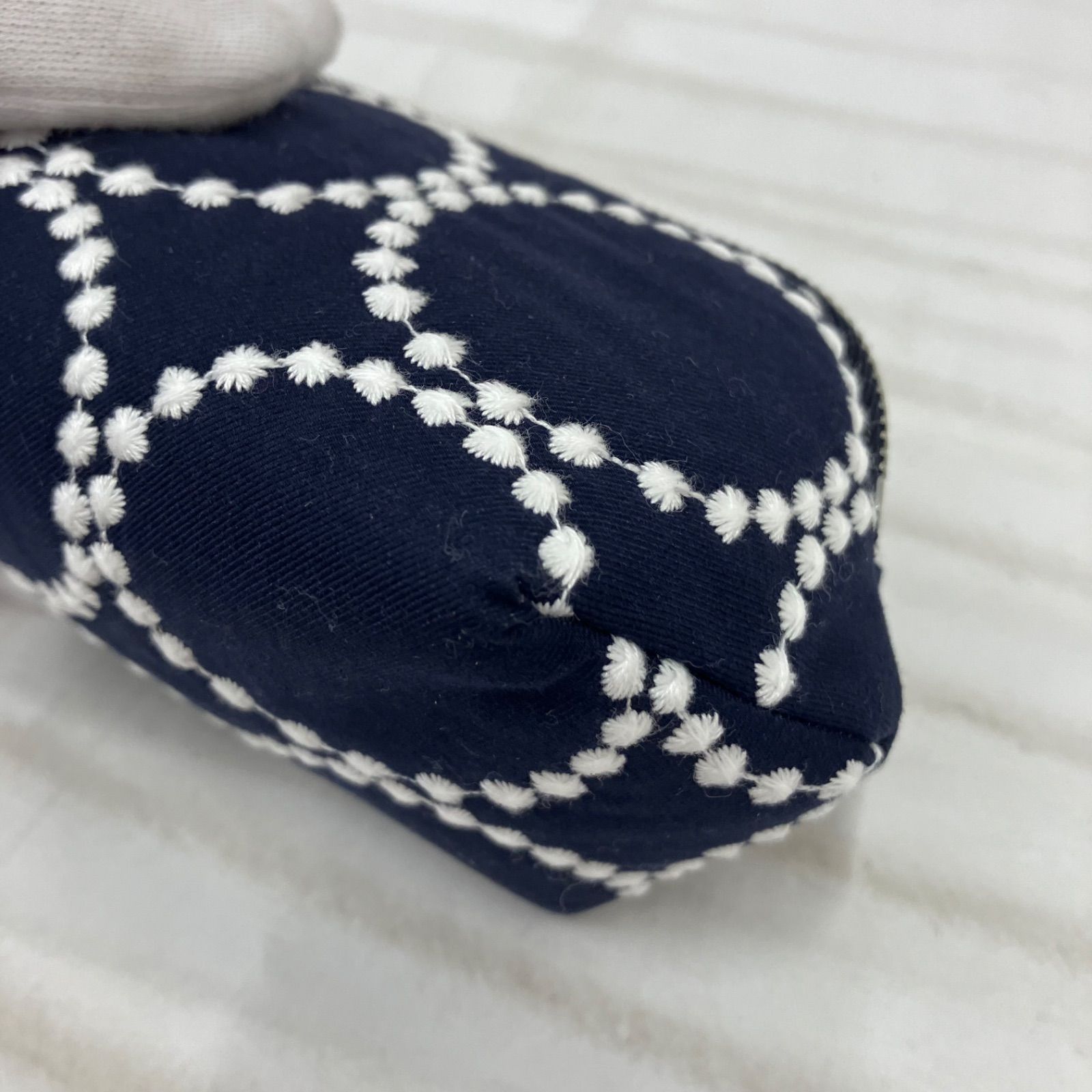 3367 【美品】 mina perhonen ミナペルホネン タグ付き ポーチ